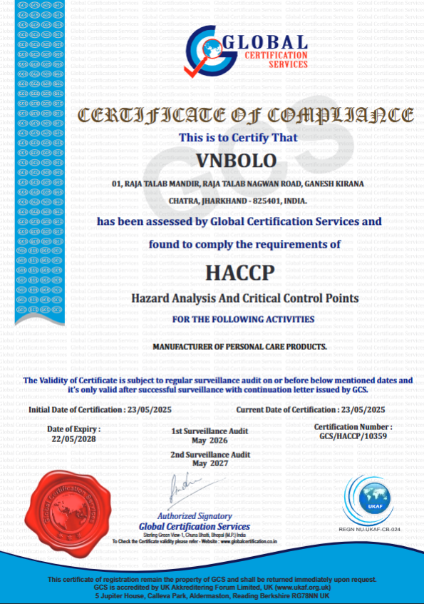 Hazard Analysis And Critical Control Points